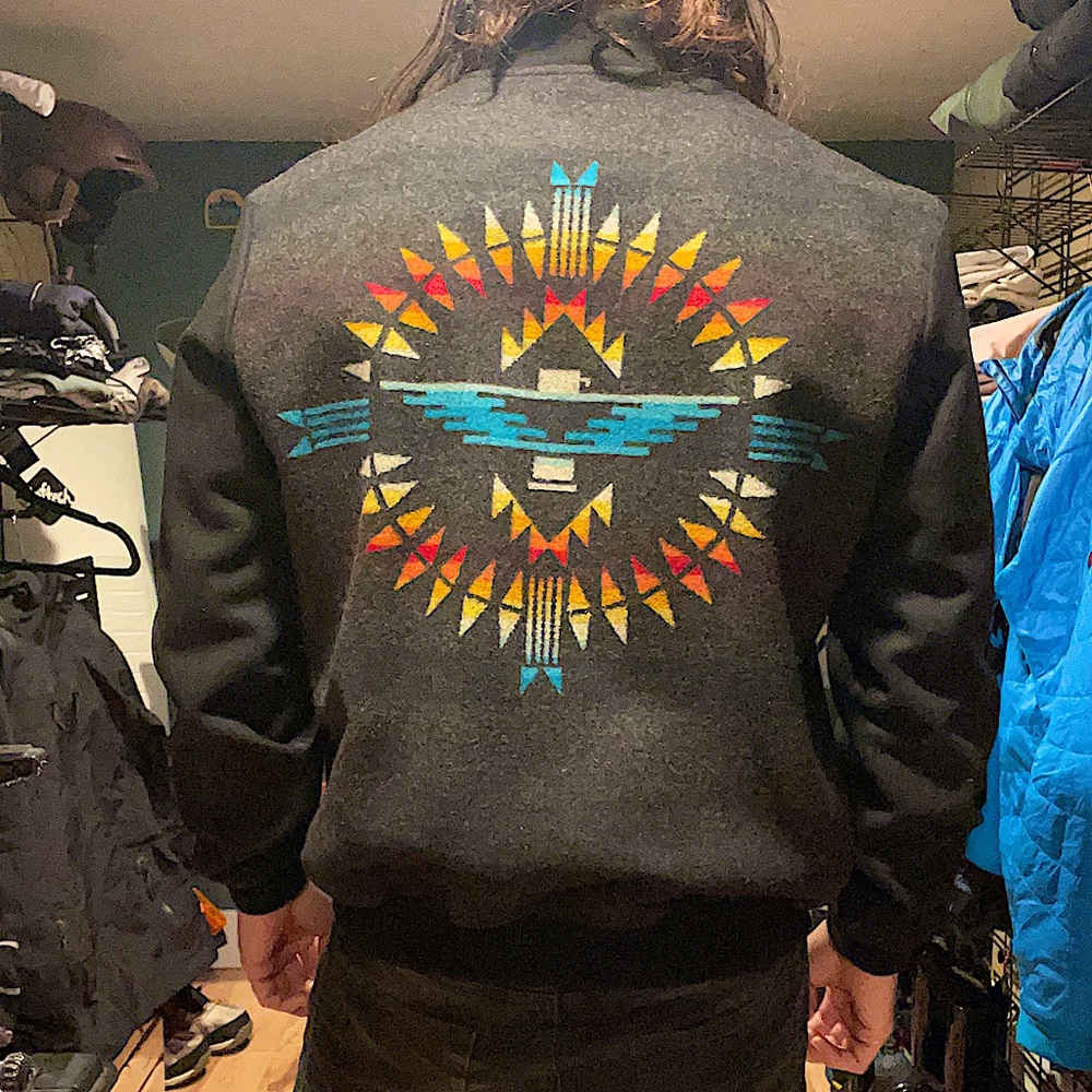 Pendleton Zip Front Wool Jacket